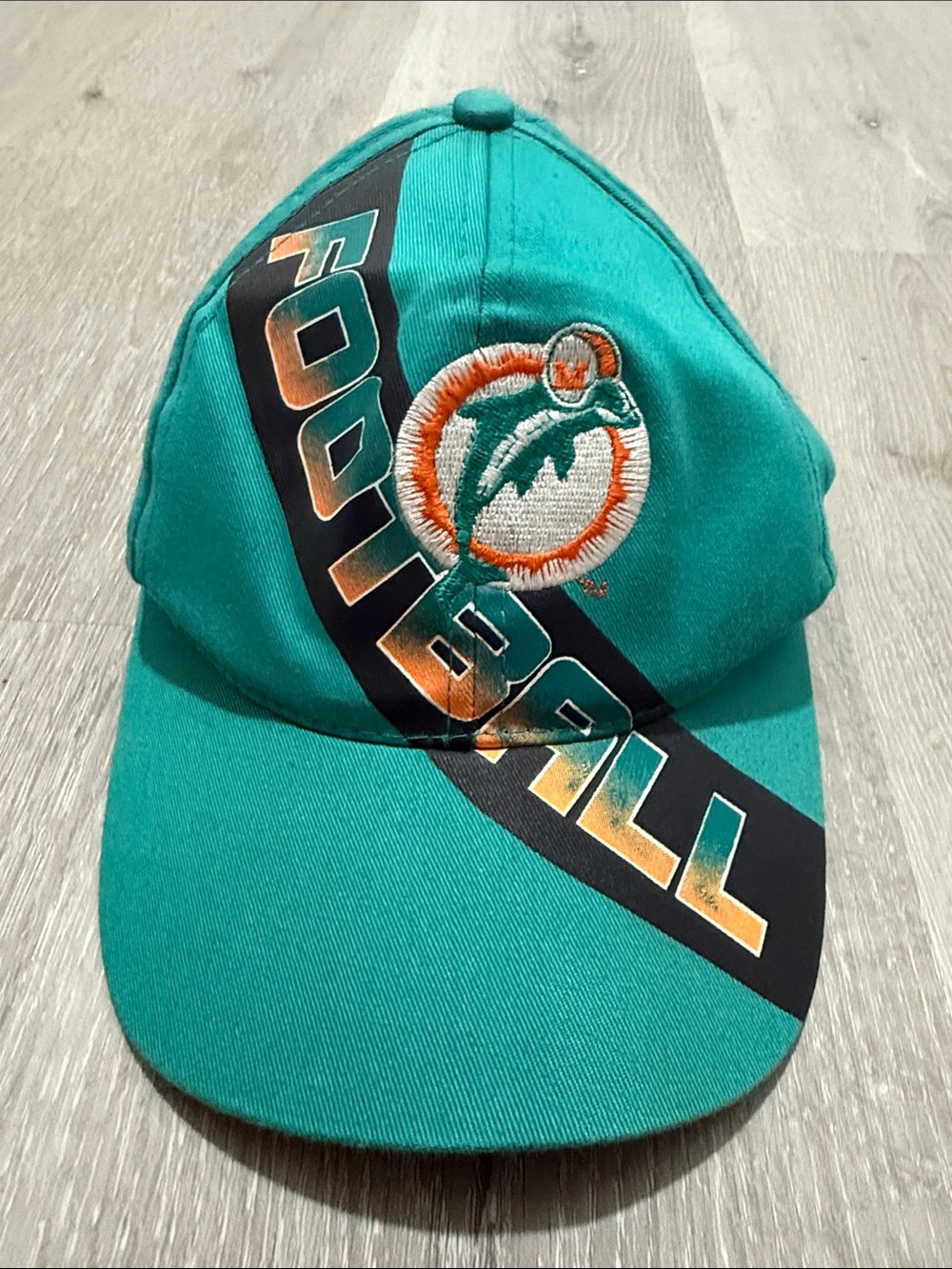 Vintage (1990’s) Miami Dolphins Teal Logo Baseball Cap